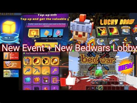 Blockmango New Event New Bedwars Lobby Free Pet And Gcubes