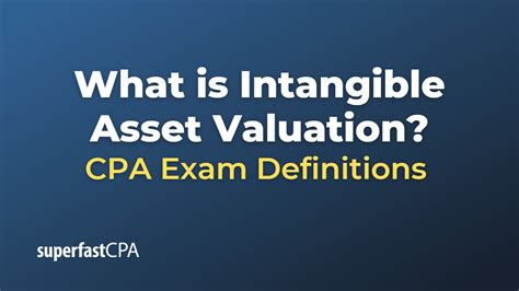 What Is Intangible Asset Valuation