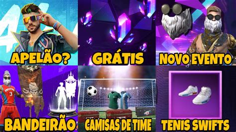 Despertar Do Alok Free Fire Cubo M Gico Barbinha Bandeir O Tenis Swifts