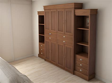 Full Deluxe Murphy Bed Build Plan Murphy Bed Plans Space Saving Bed