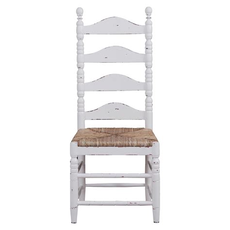 New England Ladder Back Chair White Harvest At Turner S