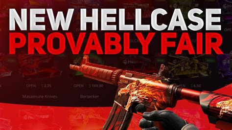 New Provably Fair System On Hellcase Hellcase Case Opening Youtube