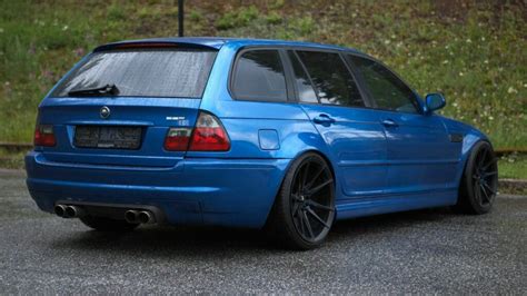 Tuned Bmw E46 M3 Touring Conversion With 567 Hp Is Listed For 60k Carscoops