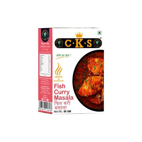 50g Cks Fish Curry Masala Packaging Type Box At Rs 42box In Fatehpur