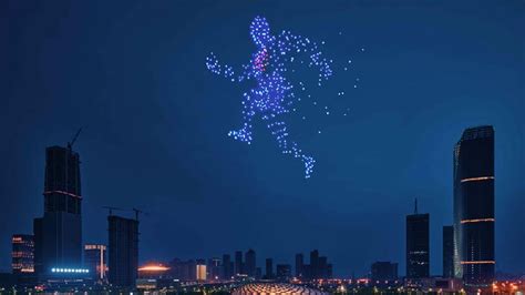 Chinese New Year 2020 Drone Show Picture Of Drone