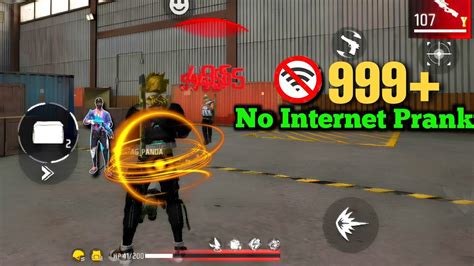 Lone Wolf On No Internet Prank 😜 Impossible 🎯 Garena Free Fire Max