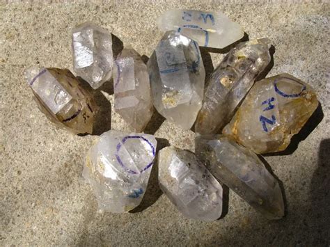 11 NATURAL Have moving water Bubble Enhydro QUARTZ crystal specimen-in ...