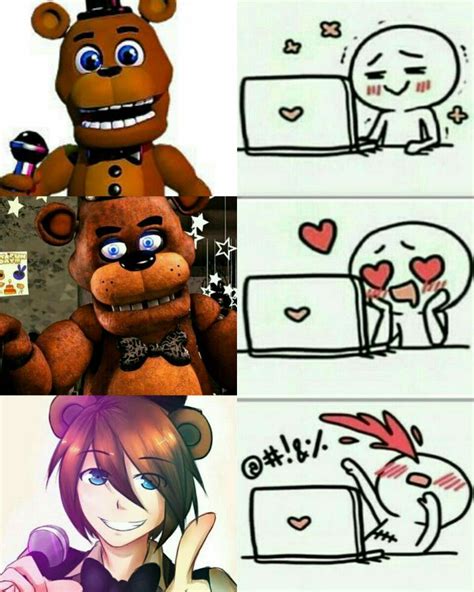 Freddy Fazbear Five Night Memes Fnaf Peanuts Comics Meme