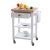 Kitchen Cart With Butcher Block Top A Must Have In Kitchen