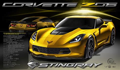 Chevrolet Corvette C7 Z06 By Mpfdesign On Deviantart