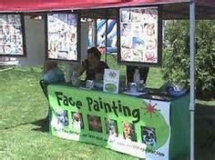 Face Painting - Booth ideas on Pinterest | Face Paintings, Pvc Projects and Menu