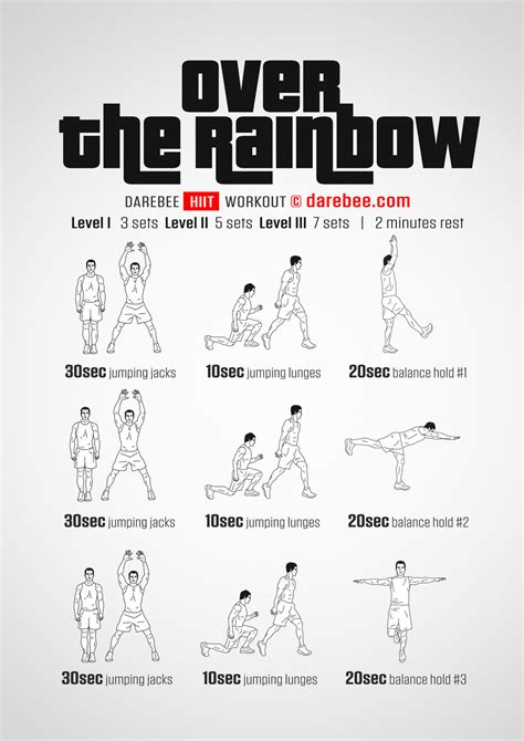 Over the Rainbow Workout