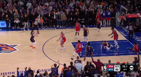 The Knicks Completed An Absolutely Wild Finish With 2 Quick 3 Pointers