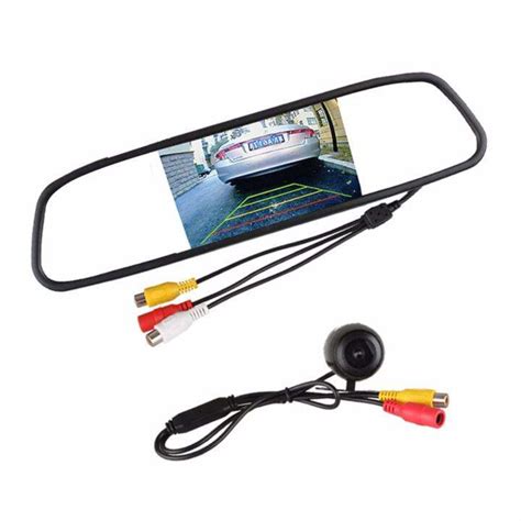 Eaglerich 4 3 Color TFT LCD Display Car Mirror Monitor With 170 Degree