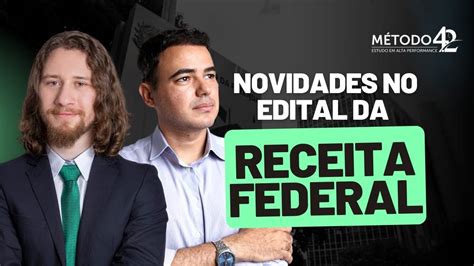 O QUE VEIO DE NOVIDADE NO EDITAL DA RECEITA FEDERAL 2022 ANALISTA E