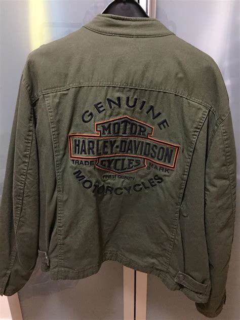 Harley Davidson Canvas Jacke Olive Gruen Xl In Rottenburg Am