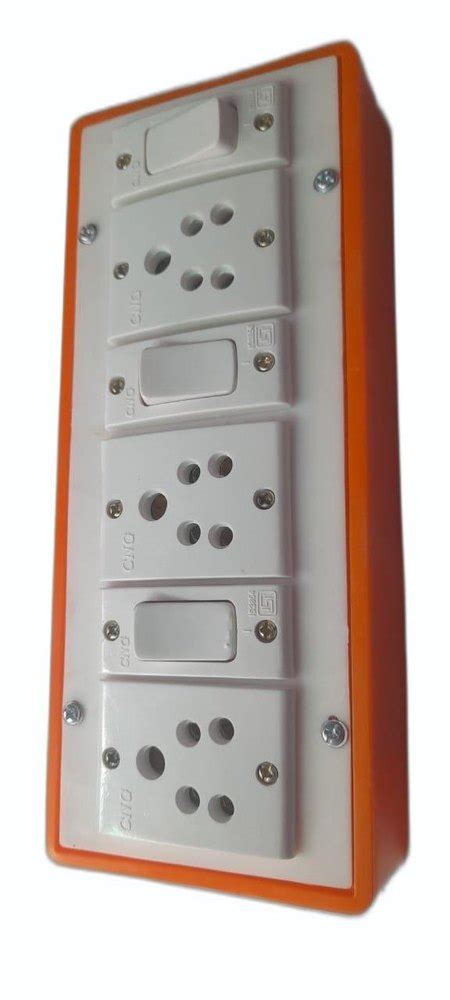 6A PVC Electric Board At Rs 200 Piece Electric Switchboard Fittings