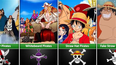 All Pirate Crews In One Piece YouTube