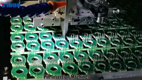 Pcb Pin Insertion Machinepin， Switch，connectors Terminal Youtube