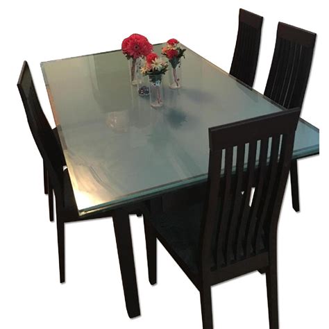 Calligaris Glass Top Extendable Dining Table W Chairs Aptdeco