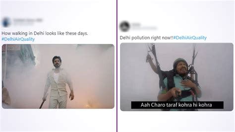 Viral News Delhi Pollution Funny Memes Trend Online With Hilarious