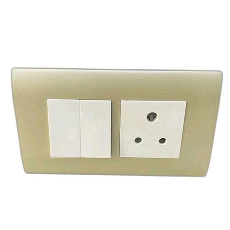 6a Modular Switch Socket Combination Board Polycarbonate At Rs 43 In New Delhi