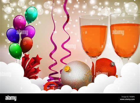 Christmas Party Celebration Stock Photo Alamy