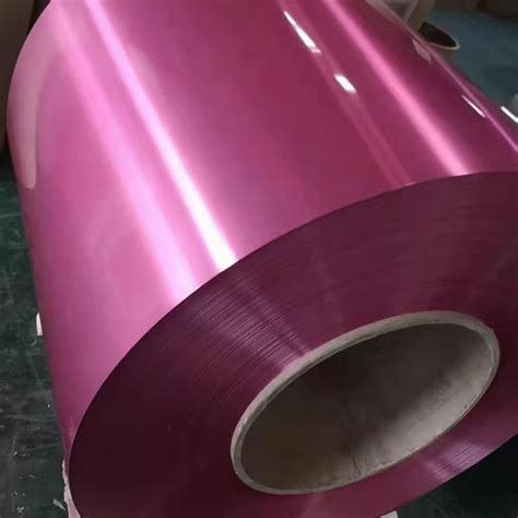 Pe Pvdf Color Aluminum Coated Aluminium Coil Sheet