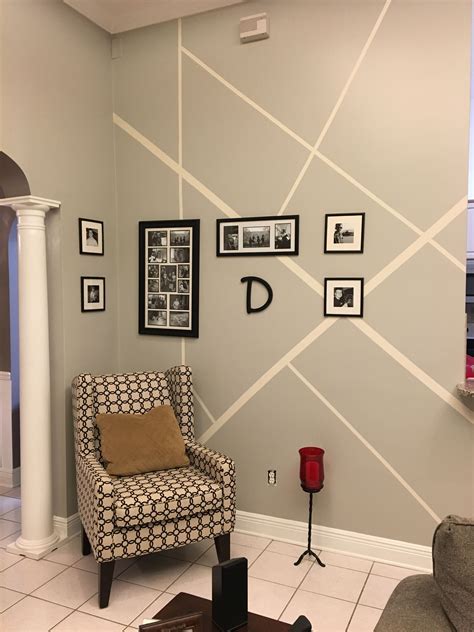 Painters Tape Wall Designs