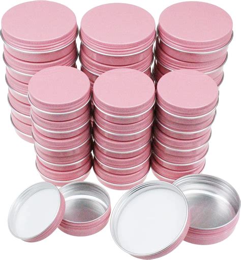 Liyar 1oz Metal Tin 30g Sample Lip Balm Tins Aluminum Tin Containers With Lids