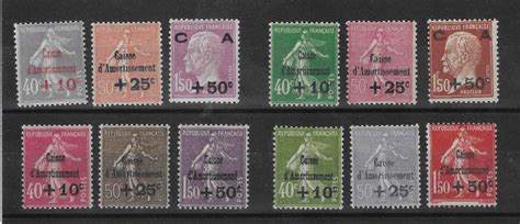 France Nice Lot Of Caisse Damortissement Stamps Catawiki