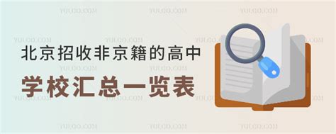 北京招收非京籍的高中学校汇总一览表！含私立高中 育路私立学校招生网