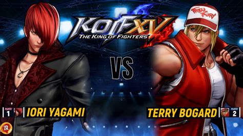 The King Of Fighters XV Iori Yagami Vs Terry Bogard Hardest AI