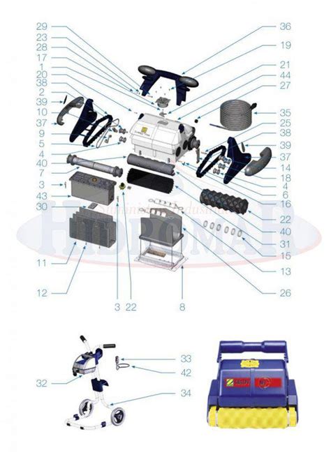 Spare Pool Cleaner Zodiac Sweepy M Hidromar