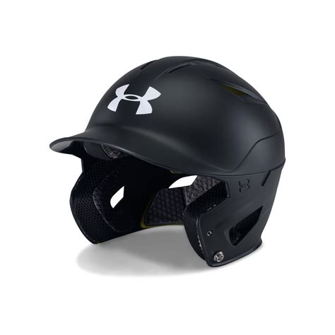 Under Armour Mens Ua Converge Batting Helmet Matte In Black Black