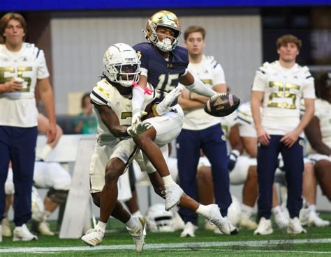 Postgame Takeaways Notre Dame Pulls Away From Outmanned Georgia Tech