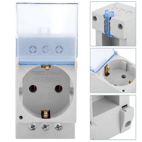 Schuko Modular Socket 16A For DIN Rail Cablematic