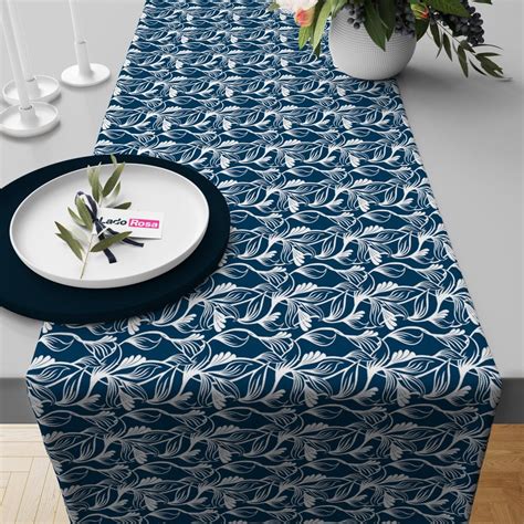 Trilho De Mesa Caminho De Mesa Estampado Tecido Premium 50x150cm