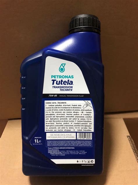 New Fiat Bravo Petronas Tutela Technyx Gear Oil 1L Car Accessories