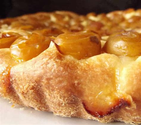 Tarte briochée aux mirabelles au Thermomix