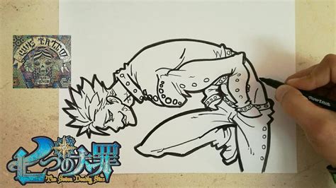 COMO DIBUJAR A BAN NANATSU NO TAIZAI How To Draw Ban Nanatsu No