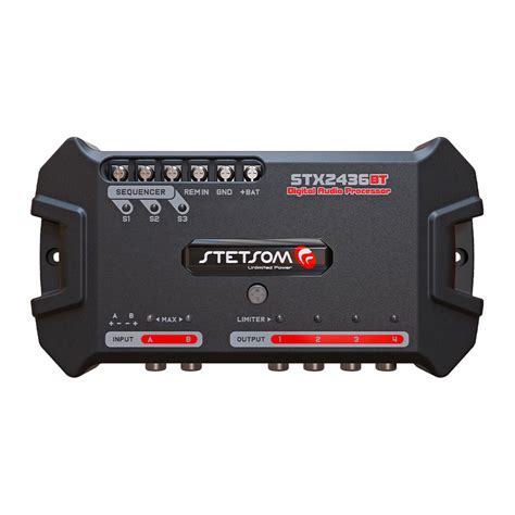 Processador Audio Automotivo Stetsom Stx Bluetooth Canais