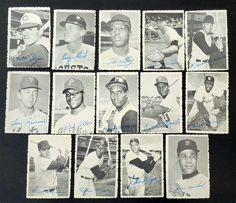 Mavin 1969 Topps Deckle Edge Rare Vintage Complete 33 Card Set 2