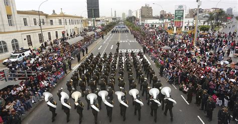 Fiestas Patrias Conoce Los Desv Os Por La Gran Parada Y Desfile C Vico