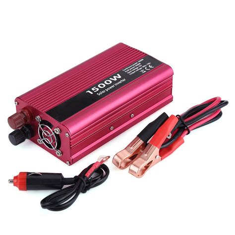 Rood 1500w Dc 12v Naar Ac 220v Power Inverter Conv Grandado