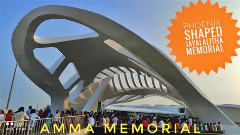 Jayalalitha Memorial Design பீனிக்ஸ் பறவை வடிவமைப்பில் ஜெயலலிதா நினைவு