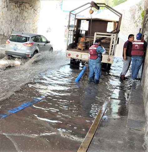 Comapa De Reynosa On Twitter Para Canalizar El Agua Estancada En El