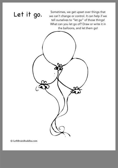 Let It Go Art Therapy Activities Therapy Worksheets Therapeutic Dbt