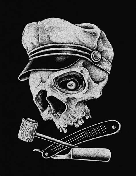 Sailor Skull By Inkcorf Via Behance Skull Tattoo Studio Art Tattoo