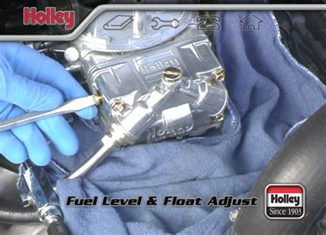 How To Adjust The Fuel Level And Floats On A Holley Four Barrel Carburetor Onallcylinders